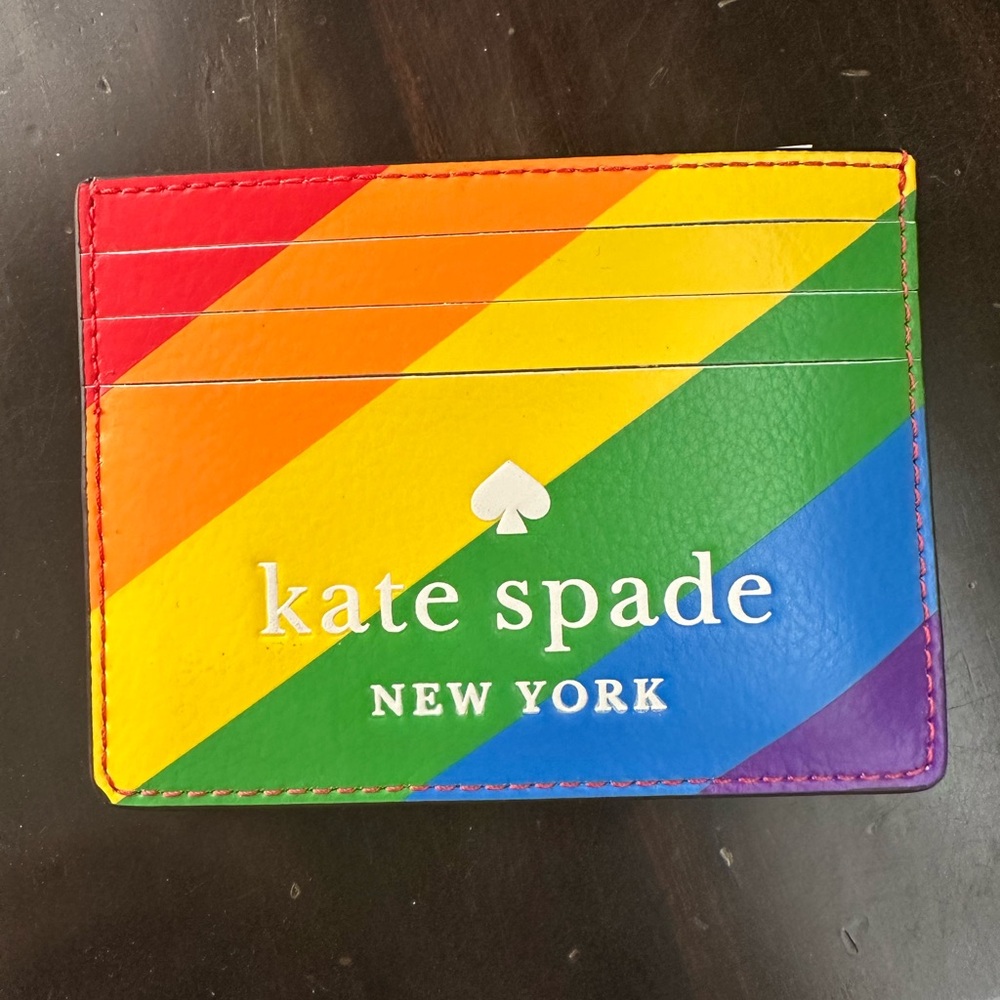 Kate Spade Rainbow Card Holder